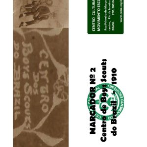 Marcador de Livro nº 2 - Centro de Boys Scouts do Brazil 1910
