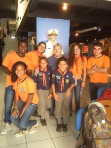 Visita ao CCME do 21u00BAGE Guardiu00F5es da Honra  15.12.2014