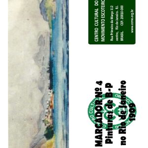 Marcador de Livro nº 4 - Pinturas de B-P no Rio de Janeiro